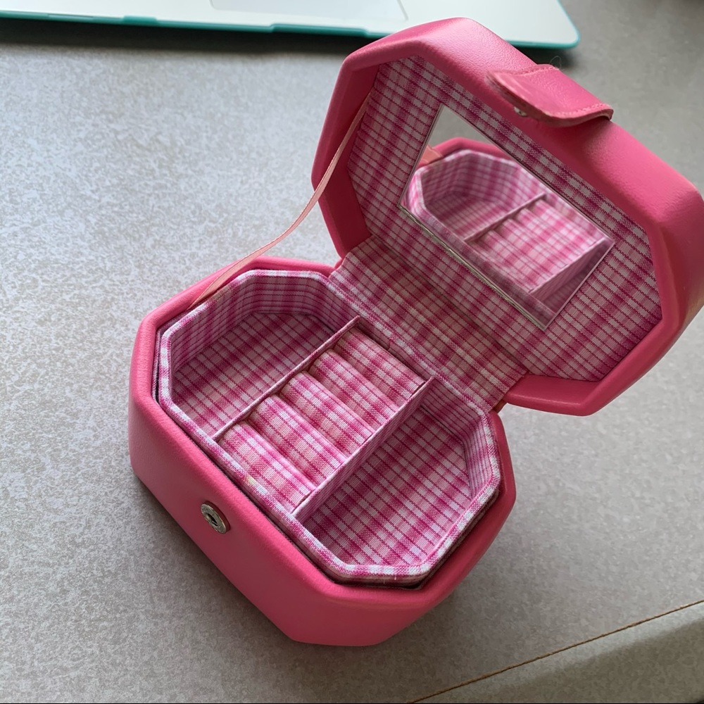 S Monogram Jewelry Box